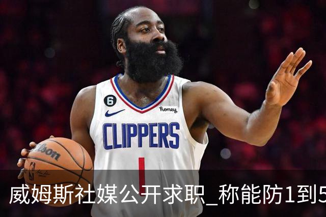 威姆斯社媒公开求职 称能防1到5号位
