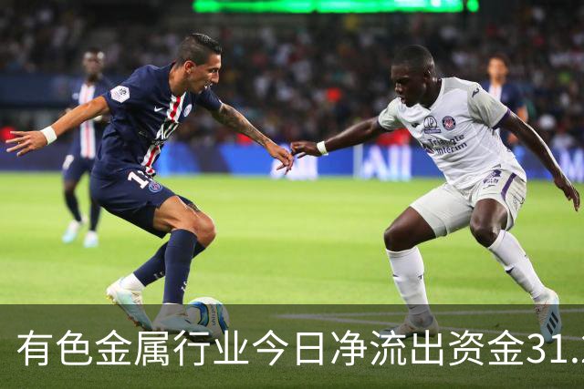 有色金属行业今日净流出资金31.22亿元，紫金矿业等6股净流出资金超亿元