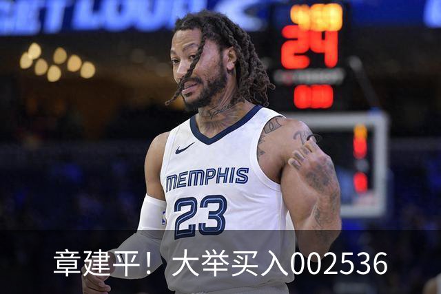 章建平！大举买入002536